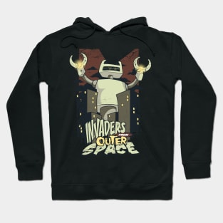 Invaders From Outer Space Gaming Memorabilia Hoodie